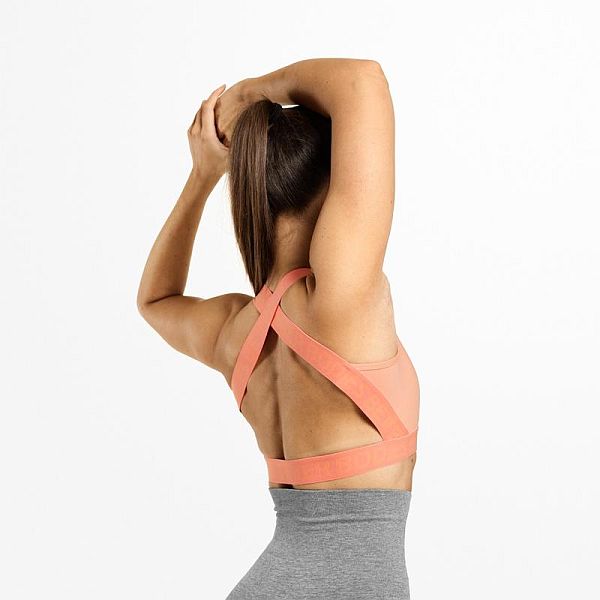Better Bodies Waverly Elastic Bra - Peach Detail 2