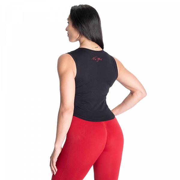 Better Bodies NY Tank - Black/Red Detail 3